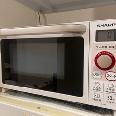 電子レンジSHARP2018年製