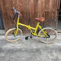 ★サビあり★折りたたみ自転車 20インチ simple style★