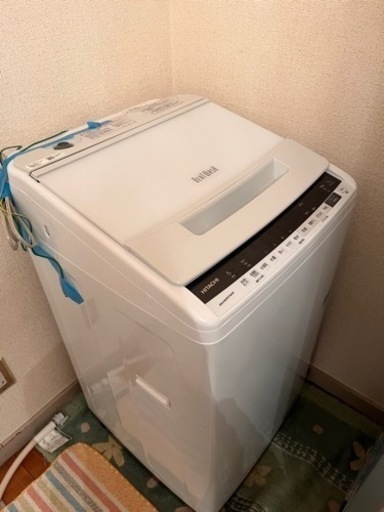 洗濯機 日立 HITACHI ビートウォッシュ 7kg ホワイト