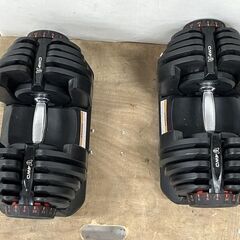 状態良好  4WD 可変式ダンベル 40kg アジャスタブルダンベル 2個セット ダンベル 可変式 4kg - 38kg 17段階調節 5秒で重量調節 ダンベルマ  筋トレ 手渡し希望/自社配送可能（配送エリアについてお問い合わせください）