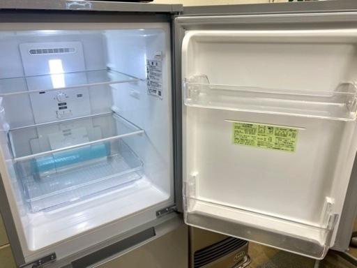 SHARP 2020年製 どっちもドア 冷蔵庫 152L シルバー 学生 一人暮らし