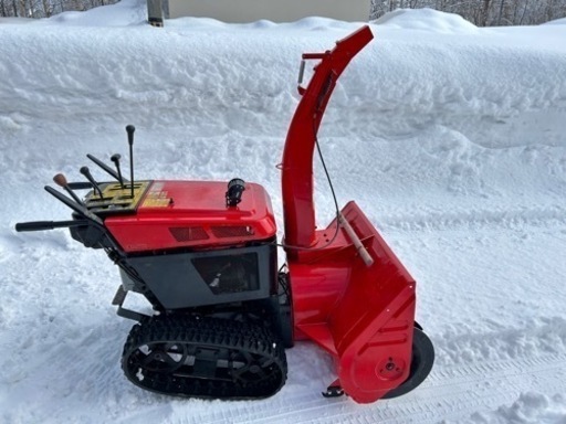 倶知安町から除雪機 三菱.MSR900NHF.電動シューター.現状販売
