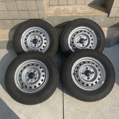 ハイゼットトラックのタイヤ4本、145/80R12 80/78N LT