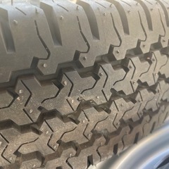 ハイゼットトラックのタイヤ4本、145/80R12 80/78N LT