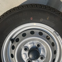 ハイゼットトラックのタイヤ4本、145/80R12 80/78N LT