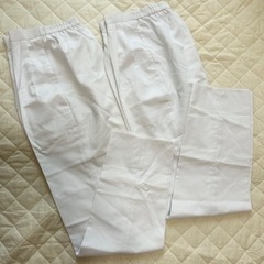 白衣パンツ2本  トレパン Mサイズ 
