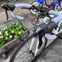 🥇🥇　ロードバイク　７００ｃ　2x7変速　白　配達可能