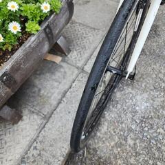 🥇🥇　ロードバイク　７００ｃ　2x7変速　白　配達可能