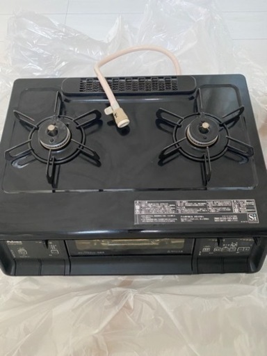 パロマ ガステーブル エブリシェフ 水無し両面焼き 59cm 都市ガス(12A13A) 右強火 ブラックプラチナ IC-735WA-R