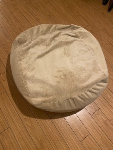 ニトリ　ビーズソファ　カバー付き