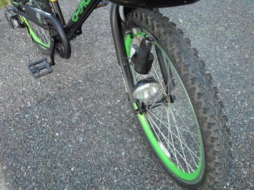 中古子供自転車2894 22インチ 6段ギヤ ダイナモライト 身長