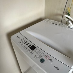 【30日まで】hisense洗濯機4.5kg