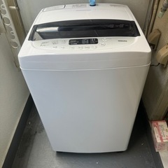 『決まりました』YAMAZEN全自動洗濯機五キロ用2021年製