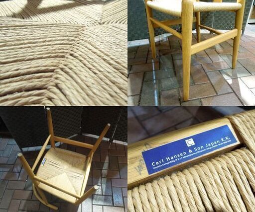 ① Carl Hansen \u0026 Son Yチェア CH24 デンマーク ハンス・J  