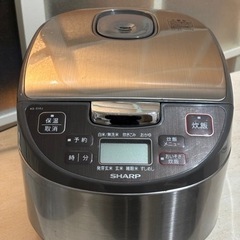 シャープ 5.5合炊き マイコン ジャー炊飯器 KS-S10J-S
