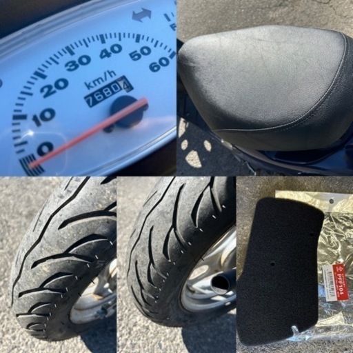 ☆AF34ディオ快速.60km/h出ます^_^バッテリー・シート・エアクリ