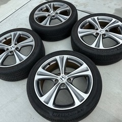 ホンダ純正アルミ 18インチ RB3 オデッセイ 225/45 R18 タイヤホイールセット　中古品 ホンダ純正アルミ 18インチ RB3 オデッセイ 225/45 R18 タイヤホイール