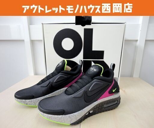 美品 NIKE ナイキ アダプトオートマックス スニーカー CZ6804-001 メンズ 28.0cm ADAPT AUTO MAX \