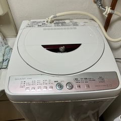【ややジャンク/無料】SHARP洗濯機 ES-GE60L 2012年製
