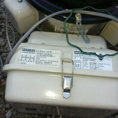 長府、石油風呂釜バーナー付き