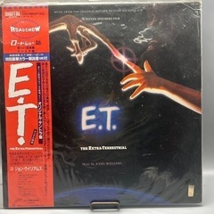 LPレコード　E.T.  サントラ