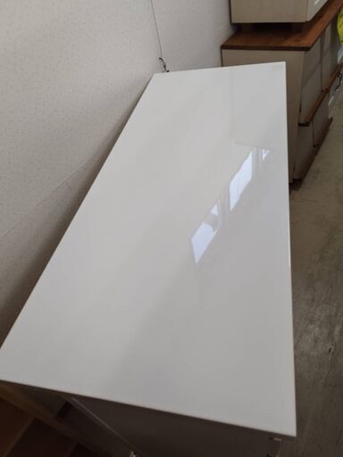 ニトリ NITORI バーカウンター マルチ2 キッチンカウンター カウンターテーブル 作業台 テーブル レンジ台 キッチンボード 幅120cm おしゃれ ホワイト 白 クリーニング済 堺市 石津【ジャングルジャングルサカイ石津店】 ニトリ NITORI バーカウンター マルチ2 キッチンカウンター カウンター
