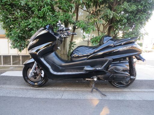 ヤマハ グランドマジェスティ250 チョイカスタム 実働中古美車 タイヤ