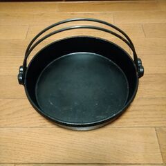 すき焼き鍋 鉄鋳物鍋