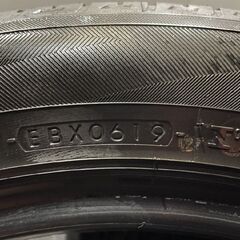 YOKOHAMA GEOLANDAR SUV 235/55R18 18インチ 夏タイヤ 4本 19年製 バリ溝 ハリアー レクサスNX VW/ティグアン等　(TE266)