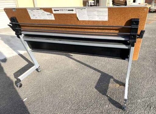 定価6.7万 1560 在庫3台有 プラス スタックテーブル 1500×600 H700 幕