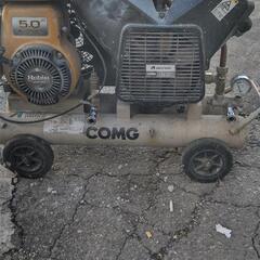 動作確認済　アネスト岩田　エンジンコンプレッサー