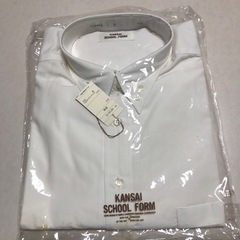 白　カッターシャツ　M 長袖