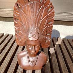 アフリカ民芸品　木彫り　アンティーク　置き物