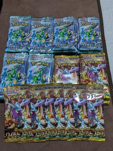 新品未開封ポケモンカードパック８７パックまとめて