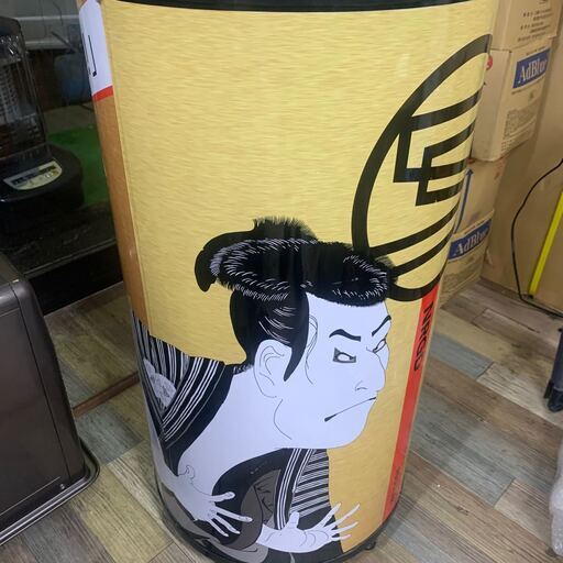 動作品 スパシャン エナジードリンク 販促用冷蔵庫 ディスプレイクーラー SC65Y キャスター付き LEDライト 動作品 スパシャン エナジードリンク 販促用冷蔵庫 ディスプレイ