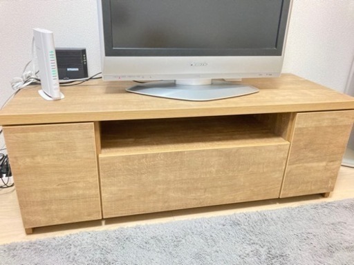 【LOWYA】収納付きテレビ台