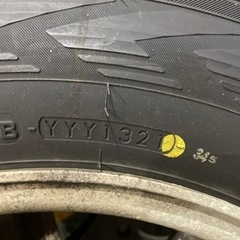 スズキ ジムニー jb23 純正ホイール付き バリ目　スタッドレス