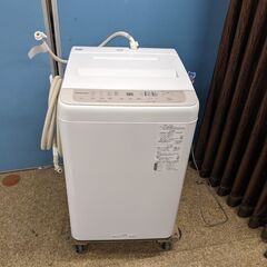 【高年式】 Panasonic 全自動電気洗濯機 6.0kg 2...