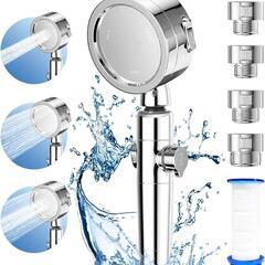 [新品]シャワーヘッド 浄水 3ステップモード 分解洗浄 高水圧