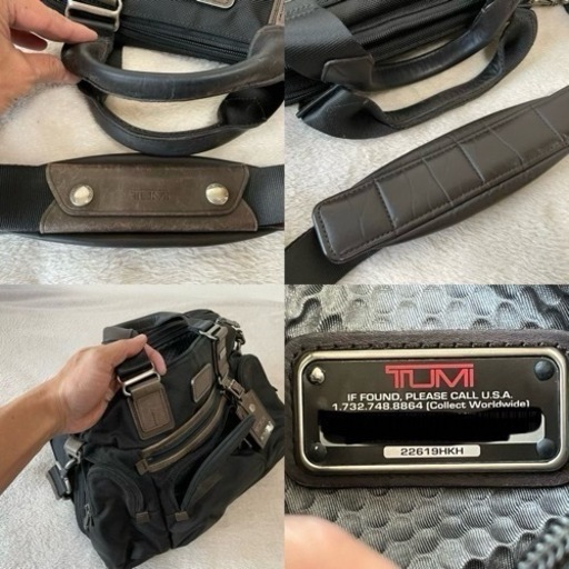 TUMI ブラボー ブルックススリムブリーフ2WAYショルダー 22619HKH バリ