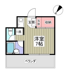（（１Ｒ））💖横浜市💖白楽駅徒歩７分💖敷金礼金０円💖フリーレント...