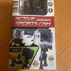 防水アクティブ・スポーツカム・未使用新品・高価なGoPro等のお試しに