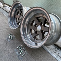 当時物！ロンシャン XR-4 14インチ Aタイプ 8J-13 深リム 旧車 暴走族 AE86 箱スカ