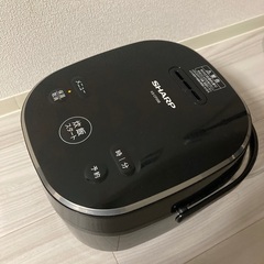 引取り限定　SHARP 炊飯器3号炊き　KS-CF05B