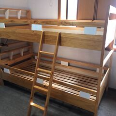  (終了)２段ベッド　木製　スノコ　ニトリ製品