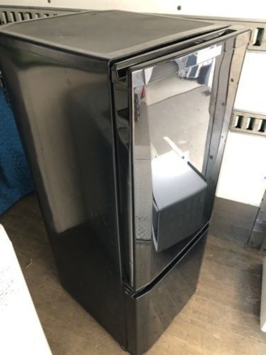 福岡市内配送無料　三菱電機 MITSUBISHI ELECTRIC MR-P15A-B [冷蔵庫 146L サファイアブラック]