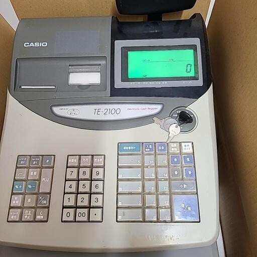 レジスター　CASIO TE-2100