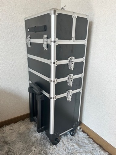 【美品】メイクボックスキャスター付き