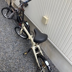 動かない折り畳み自転車