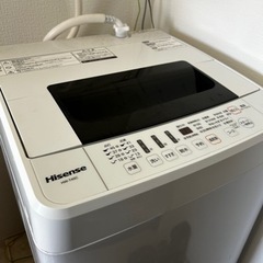 （無料）Hisense HW-T45C 洗濯機 4.5kg